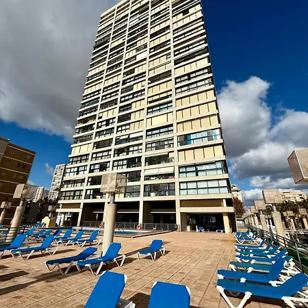 Apartment Santa Margarita, Primera Linea De Playa Con Piscina Benidorm